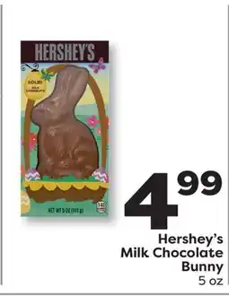 Weis Markets Hershey's Milk Chocolate Bunny offer