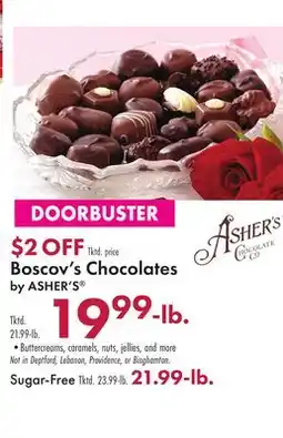 Boscov's Boscov's Chocolates by ASHER'S offer