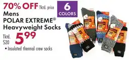 Boscov's Mens POLAR EXTREME Heavyweight Socks offer