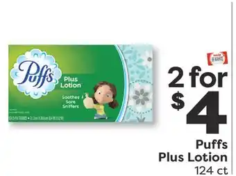 Weis Markets Puffs Plus Lotion offer