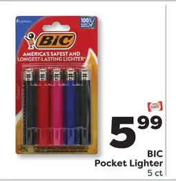 Weis Markets BIC Pocket Lighter offer