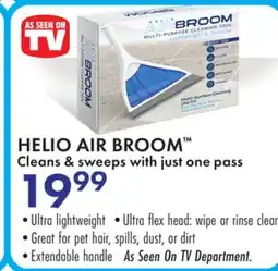 Boscov's HELIO AIR BROOM Cleans & sweeps offer