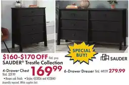 Boscov's SAUDER Trestle Collection offer