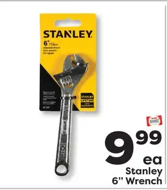 Weis Markets Stanley 6 Wrench offer