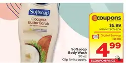 Weis Markets Softsoap Body Wash offer