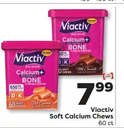 Weis Markets Viactiv Soft Calcium Chews offer