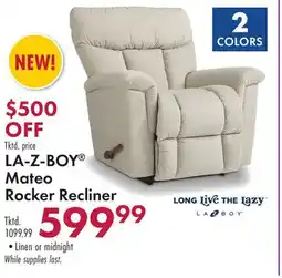 Boscov's LA-Z-BOY Mateo Rocker Recliner offer