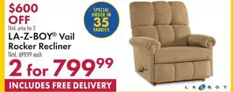 Boscov's LA-Z-BOY Vail Rocker Recliner offer