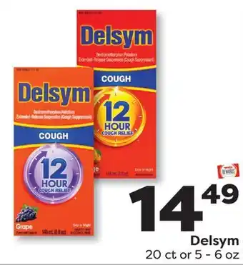 Weis Markets Delsym offer