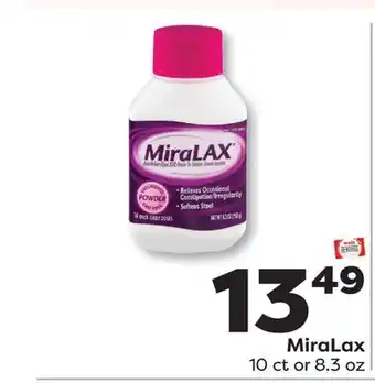 Weis Markets MiraLax offer