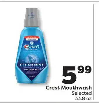 Weis Markets Crest Mouthwash offer