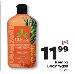 Weis Markets Hempz Body Wash offer