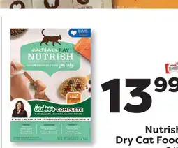 Weis Markets Nutrish Dry Cat Food offer