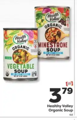 Weis Markets Healthy Valley Organic Soup offer