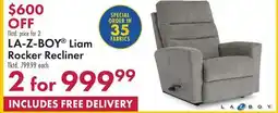 Boscov's LA-Z-BOY Liam Rocker Recliner offer