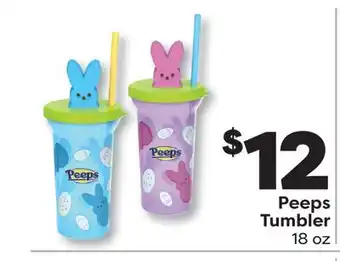 Weis Markets Peeps Tumbler offer