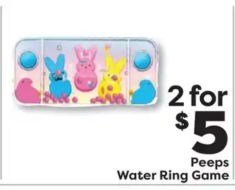 Weis Markets Peeps Water Ring Game offer