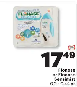 Weis Markets Flonase or Flonase Sensimist offer