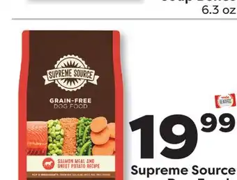 Weis Markets Supreme Source Dog Foods offer