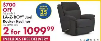 Boscov's LA-Z-BOY Joel Rocker Recliner offer