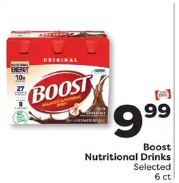 Weis Markets Boost Nutritional Drinks offer