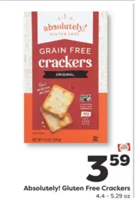 Weis Markets Absolutely! Gluten Free Crackers offer