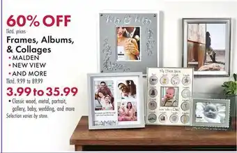 Boscov's Frames, Albums, & Collages offer