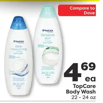 Weis Markets TopCare Body Wash offer