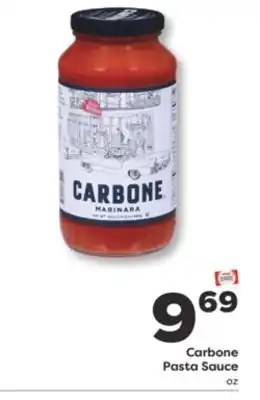 Weis Markets Carbone Pasta Sauce offer