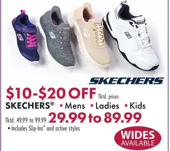 Boscov's SKECHERS •Mens •Ladies •Kids offer