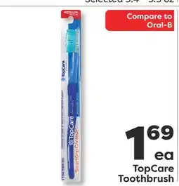 Weis Markets TopCare Toothbrush offer