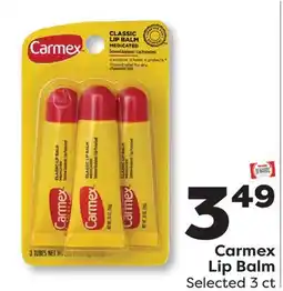 Weis Markets Carmex Lip Balm offer