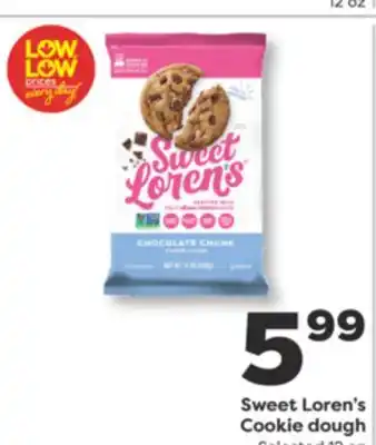 Weis Markets Sweet Loren's Cookie dough offer