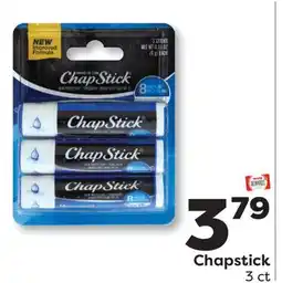 Weis Markets Chapstick offer