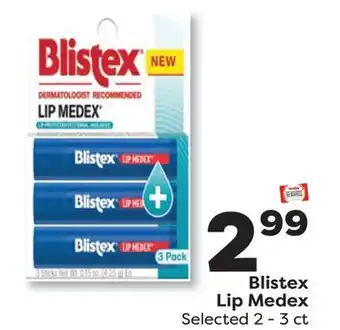 Weis Markets Blistex Lip Medex offer