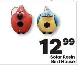 Weis Markets Solar Resin Bird House offer