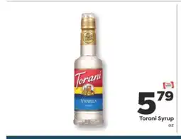 Weis Markets Torani Syrup offer