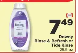 Weis Markets Downy Rinse & Refresh or Tide Rinse offer