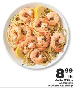 Weis Markets Jumbo 21/25 ct Wild Caught Argentine Red Shrimp offer