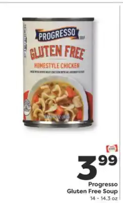 Weis Markets Progresso Gluten Free Soup offer