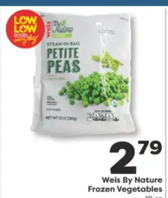 Weis Markets Weis By Nature Frozen Vegetables offer