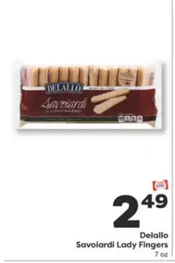 Weis Markets Delallo Savoiardi Lady Fingers offer