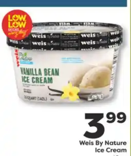 Weis Markets Weis By Nature Ice Cream offer