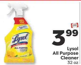 Weis Markets Lysol All Purpose Cleaner offer