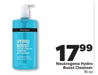 Weis Markets Neutrogena Hydro Boost Cleanser offer