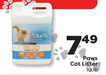 Weis Markets Paws Cat Litter offer