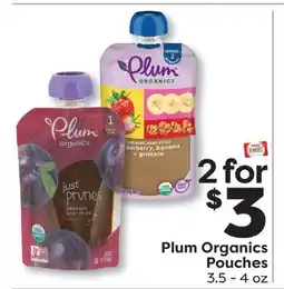 Weis Markets Plum Organics Pouches offer