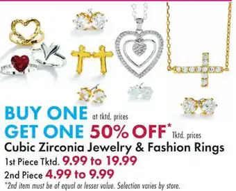 Boscov's Cubic Zirconia Jewelry & Fashion Rings offer