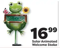 Weis Markets Solar Animated Welcome Stake offer