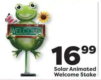 Weis Markets Solar Animated Welcome Stake offer